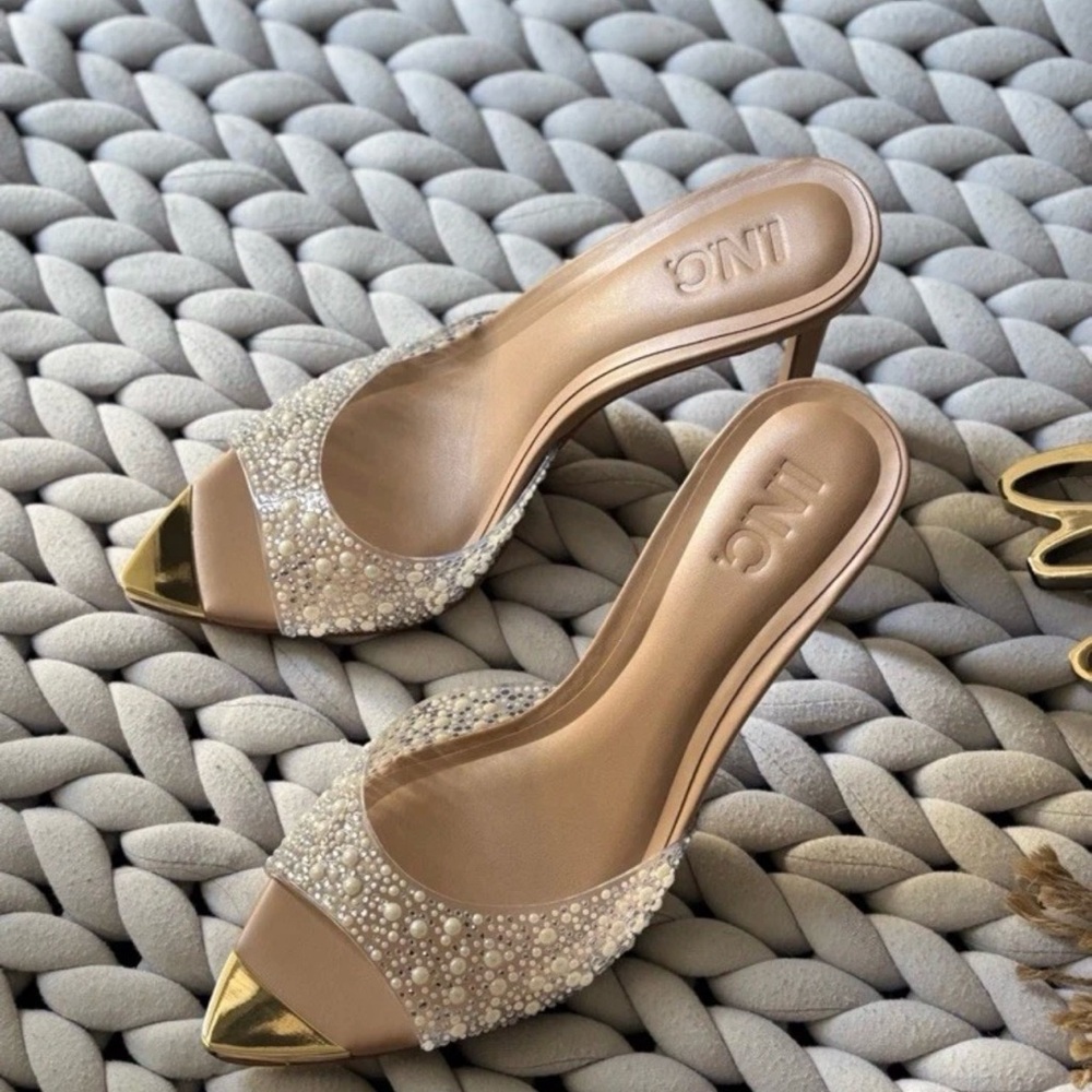 💎Stunning INC Embellished Heels - Picture 2 of 11